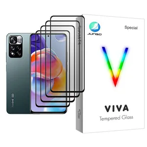 Junbo Viva Glass MIX004 Screen Protector For Xiaomi Redmi Note 11 Pro+ 5G Pack Of 4