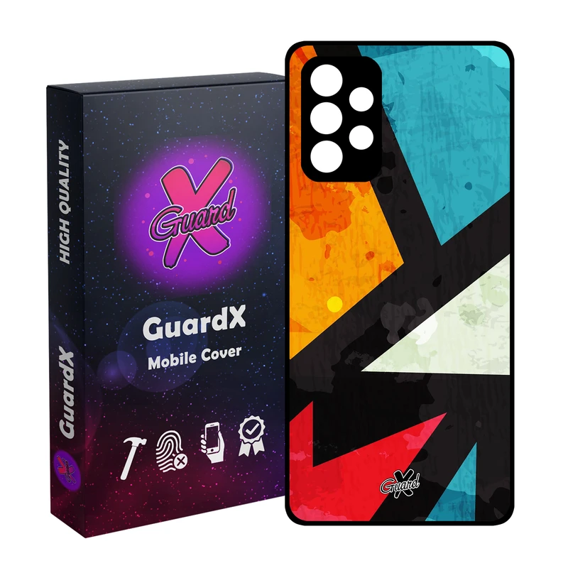 کاور گارد ایکس طرح Colors مدل Glass10176 مناسب برای گوشی موبایل سامسونگ Galaxy A32 4G