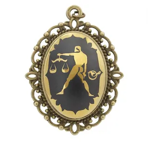 آویز گردنبند زنانه طرح مهر ماه کد 68671