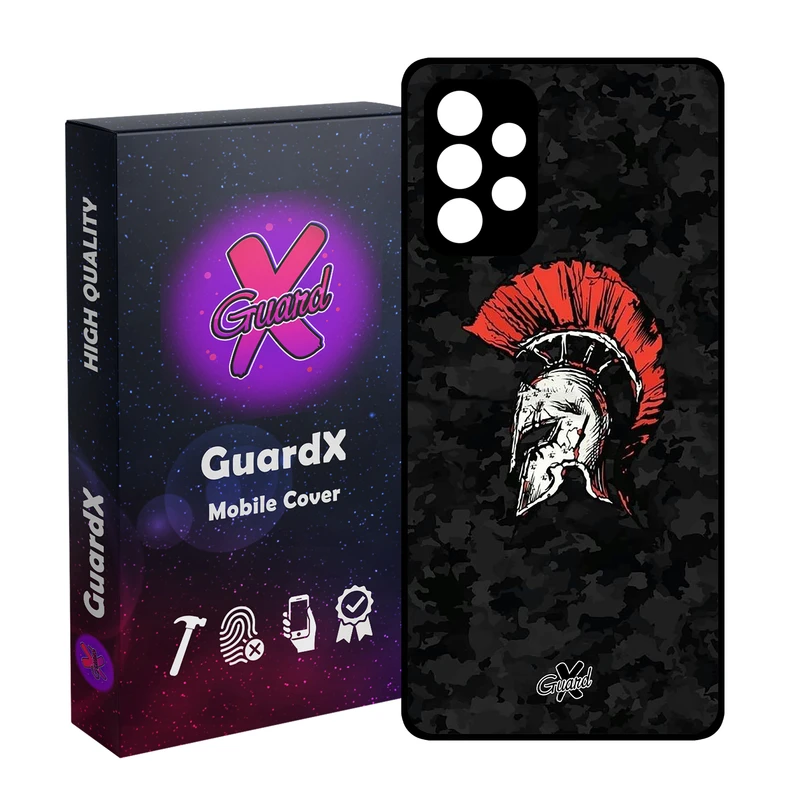 کاور گارد ایکس طرح Gladiator مدل Glass10079 مناسب برای گوشی موبایل سامسونگ Galaxy A72