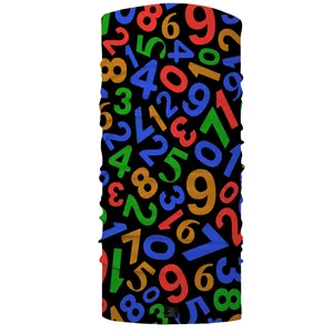   دستمال سر و گردن 27 طرح اعداد کد V02