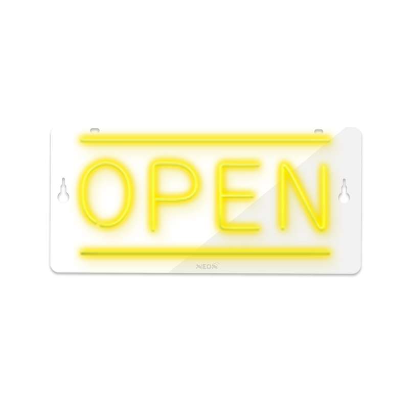 چراغ دیواری نئون دیزاین طرح Open_YL