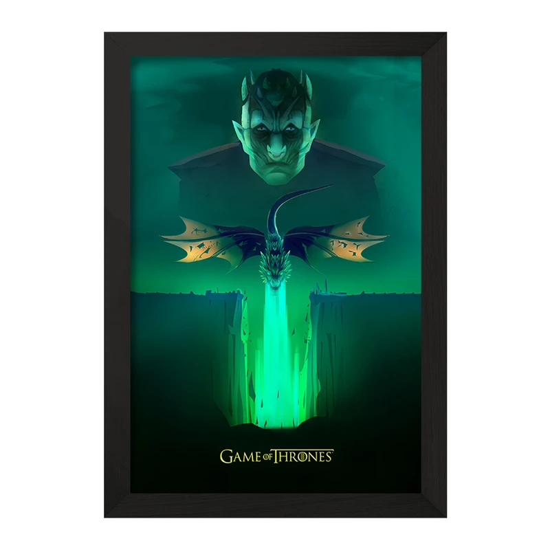 تابلو خندالو مدل بازی تاج و تخت (Game Of Thrones) کد F10154