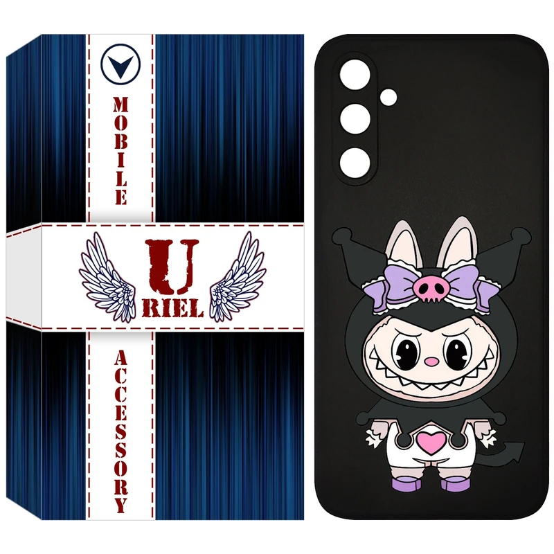 کاور یوریل مدل KSH کد 137 طرح عروسک لبوبو مناسب برای گوشی موبایل سامسونگ Galaxy A54