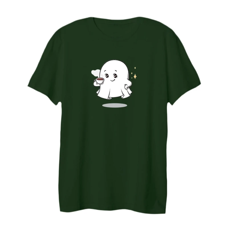 تی شرت لانگ آستین کوتاه زنانه مدل روح و قهوه