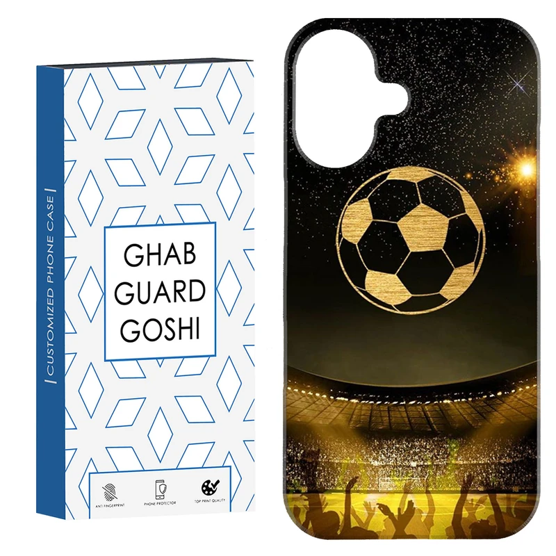 کاور قاب گارد گوشی طرح فوتبال کد Dimo-619 مناسب برای گوشی اپل Iphone 16     
