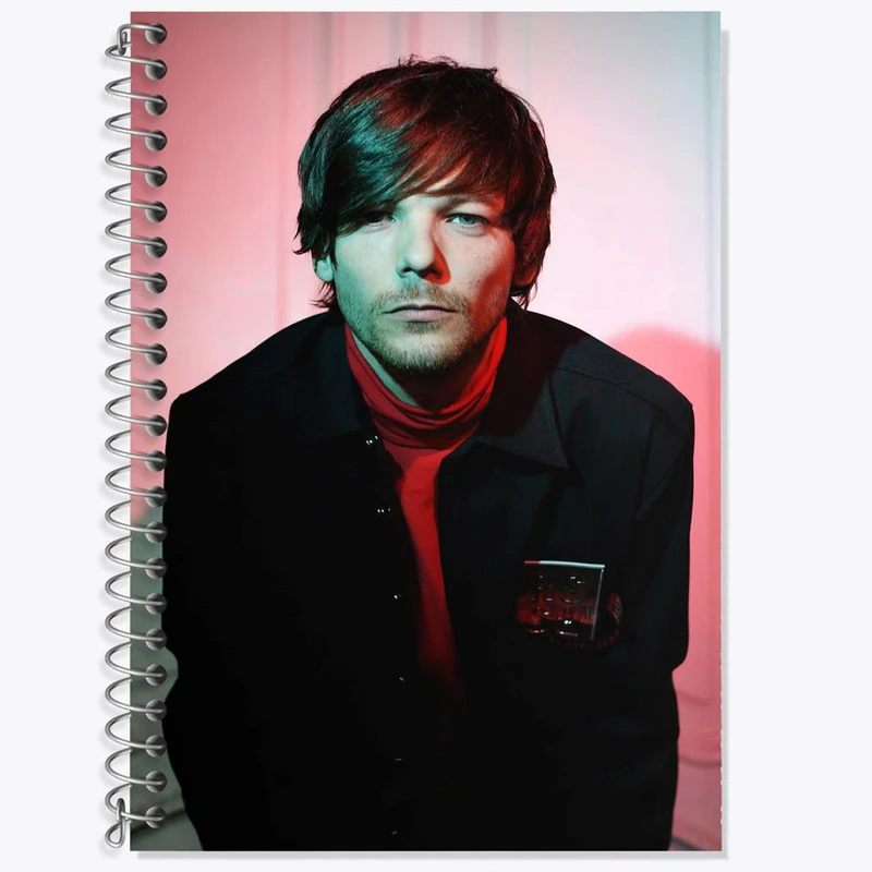 دفتر لغت 50 برگ خندالو مدل لویی تاملینسون گروه موسیقی وان دایرکشن One Direction کد 18901