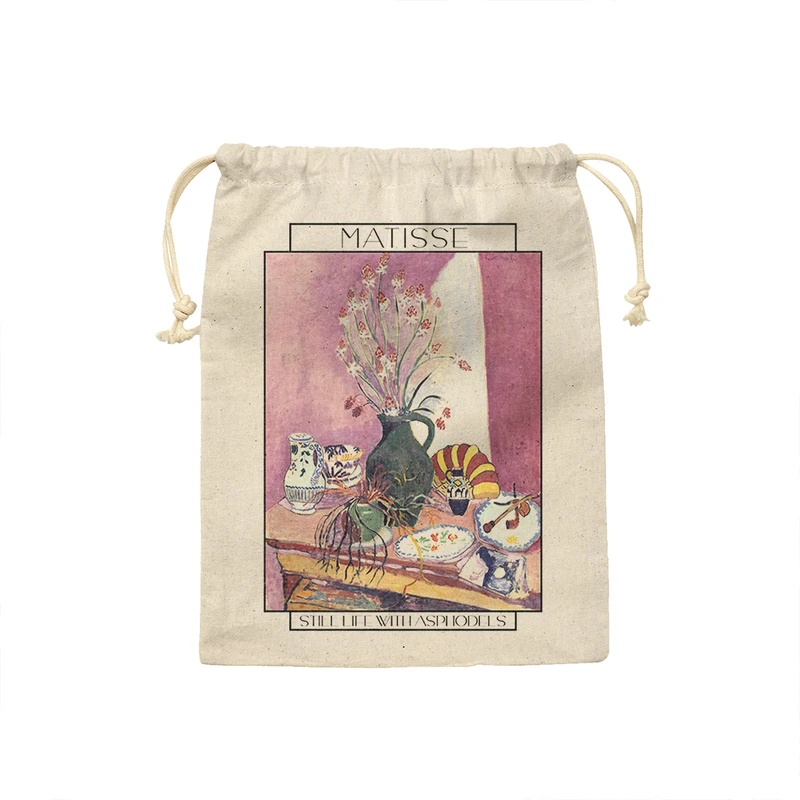 کیسه نان و سبزی ترمه طراحان ایده مدل اشیاء بی جان، سوسن ها از ماتیس کد art0660 - S