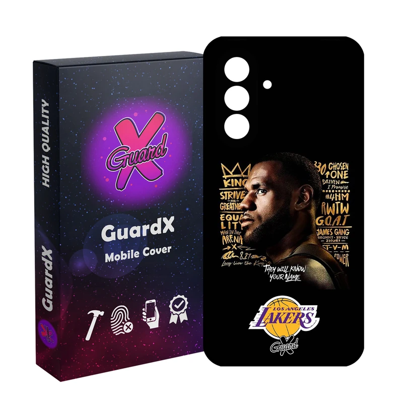 کاور گارد ایکس طرح Lebron James مدل 10120 مناسب برای گوشی موبایل سامسونگ Galaxy S24 FE
