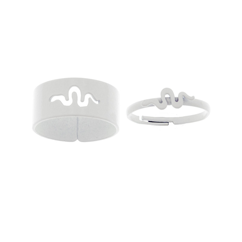 انگشتر زنانه برانت مدل مار مکمل بسته دو عددی انگشتر زنانه برانت مدل مار مکمل بسته دو عددی