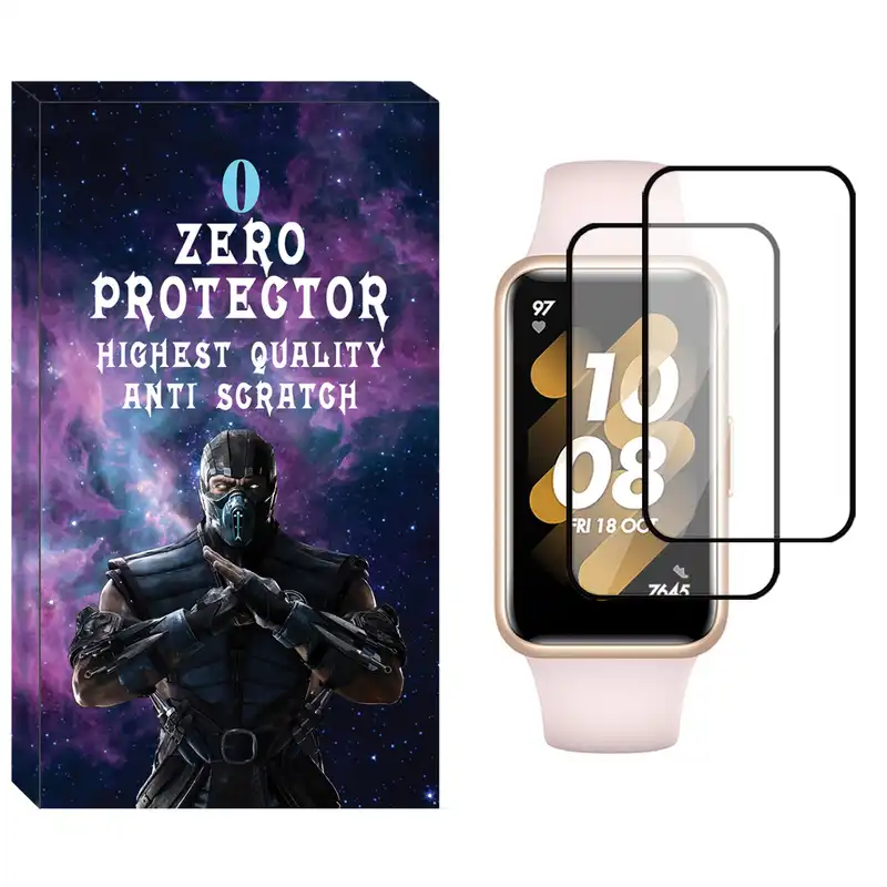 محافظ صفحه نمایش نانو زیرو مدل NZO مناسب برای ساعت هوشمند هوآوی Watch Band 7 بسته دو عددی