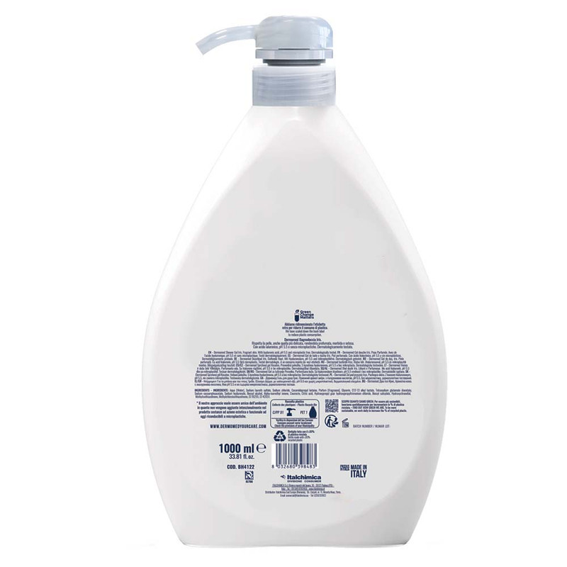 شامپو بدن درمومد مدل آیریس حجم 1000 میلی لیتر