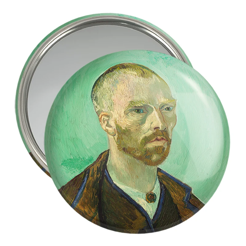 آینه جیبی خندالو مدل سلف پرتره ونسان ونگوگ کد 25448