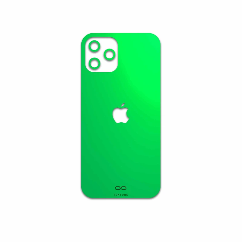 برچسب پوششی ماهوت مدل Matte-Green مناسب برای گوشی موبایل اپل iPhone 12 Pro