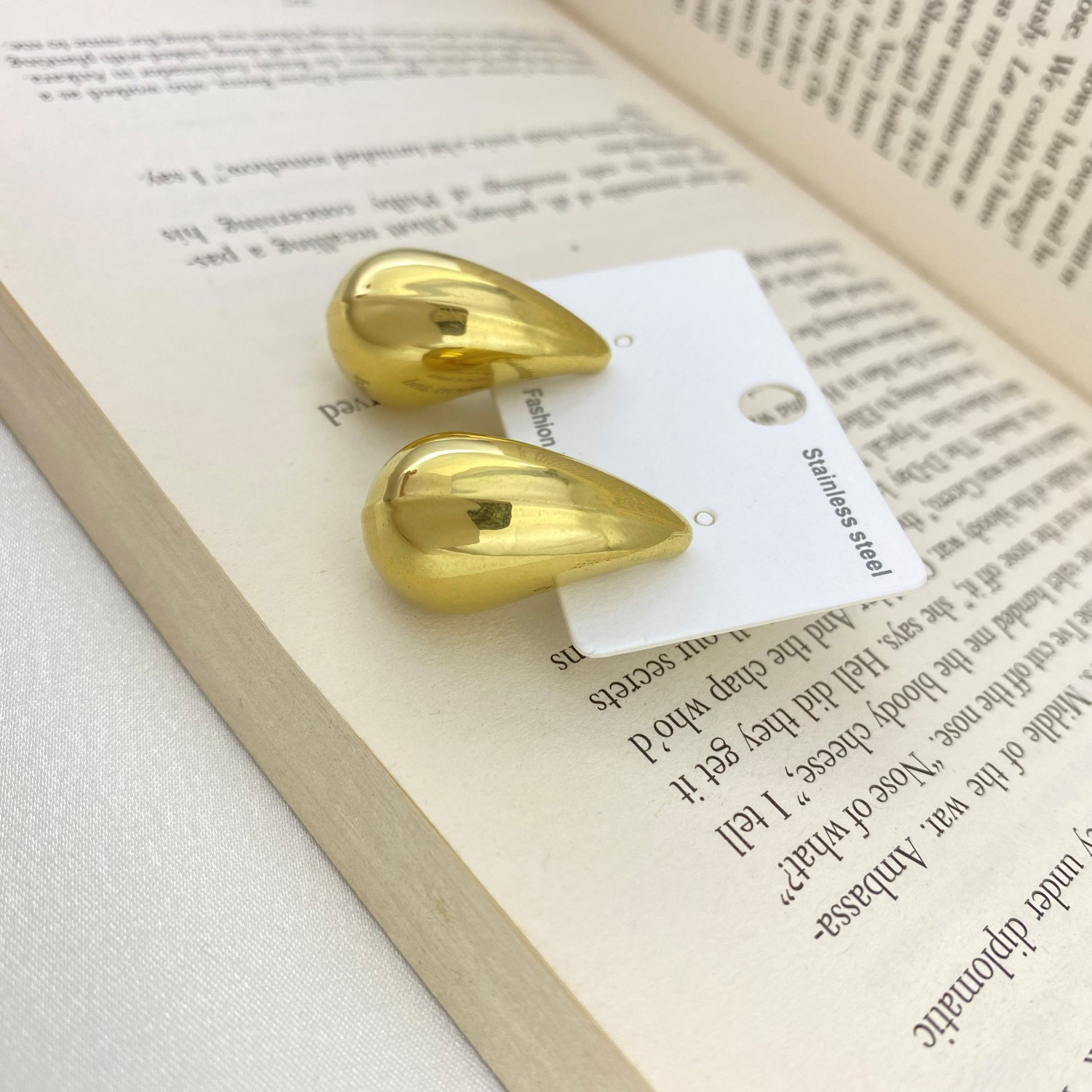 گوشواره زنانه مدل قطره کد E4694 گوشواره زنانه مدل قطره کد E4694