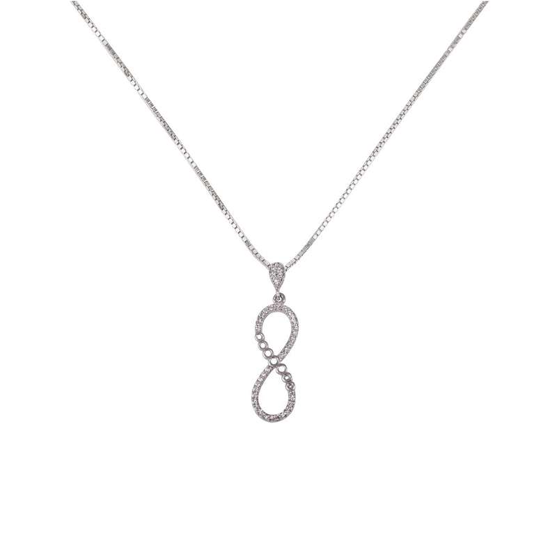 گردنبند نقره زنانه مدل 22090