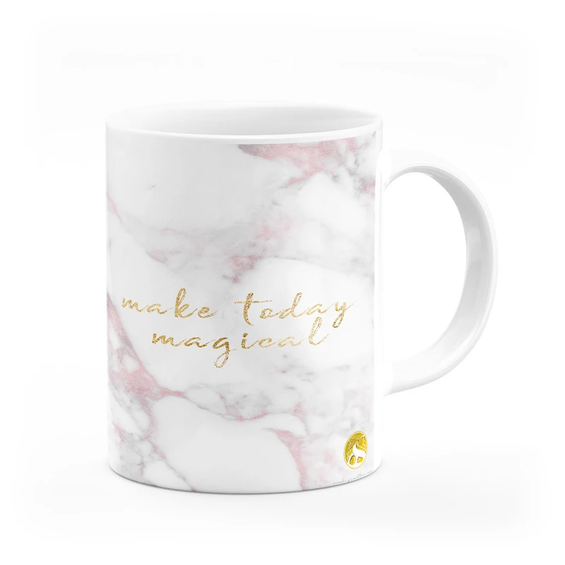 ماگ هومرو طرح سنگ مرمر مدل MG7858