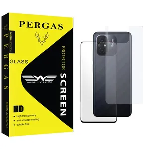 Waily Nice Pergas Screen Protector For Xiaomi  Redmi 12c With Back Protector