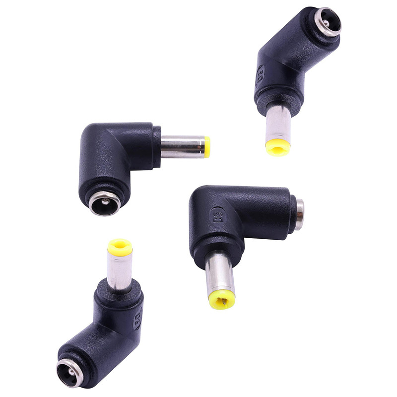 فیش تغذیه آداپتور مدل 5.5x2.5mm-90.Degree