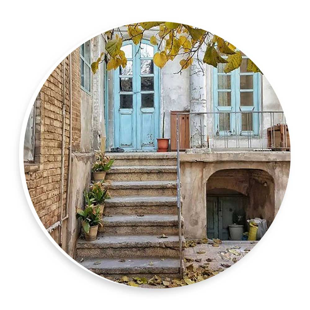 دیوارکوب طرح حیاط ایرانی مدل wtb900