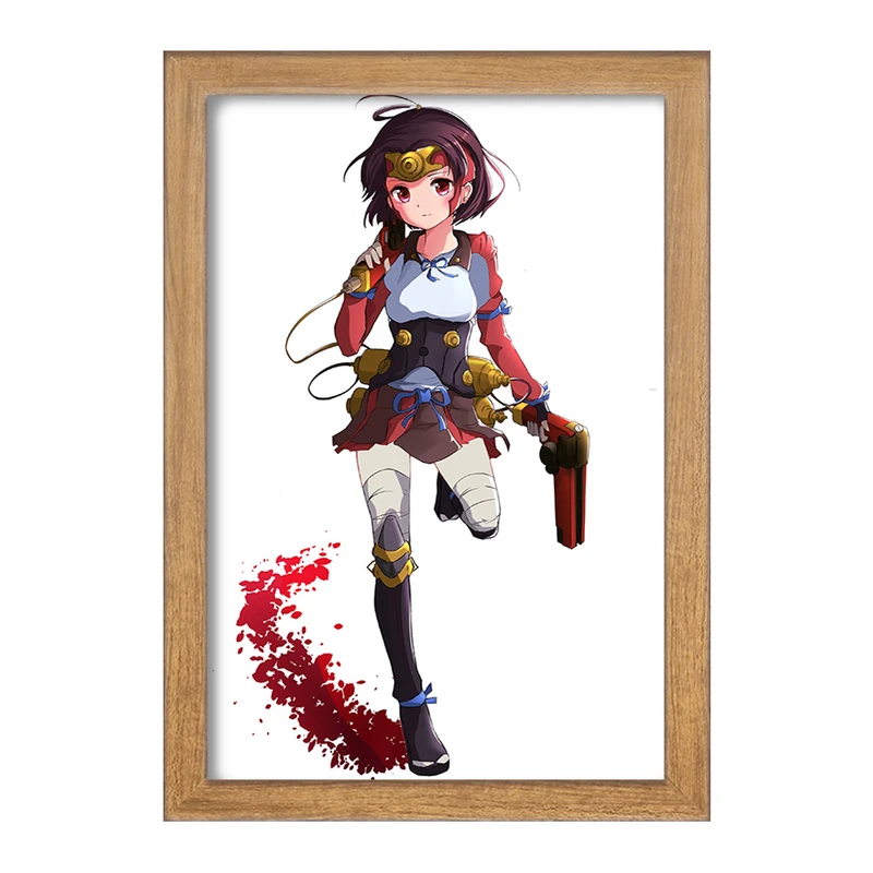 تابلو خندالو مدل مومی انیمه کابانری (Kabaneri) کد 35994