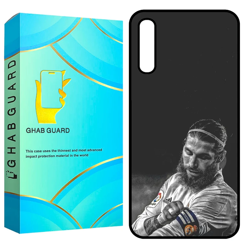کاور قاب گارد طرح سرجیو راموس مدل GCHPA50 مناسب برای گوشی موبایل سامسونگ Galaxy A50 / A50s / A30s 