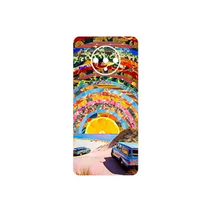 MAHOOT Collage of Orange Sky Cover Sticker for OnePlus 7T
