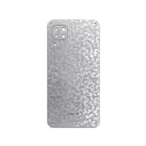 MAHOOT Silver-Silicon Cover Sticker for Huawei Nova 7i