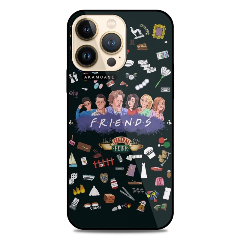 کاور آکام مدل AMCWA13PRO-FRIENDS9 مناسب برای گوشی موبایل اپل iPhone 13 Pro