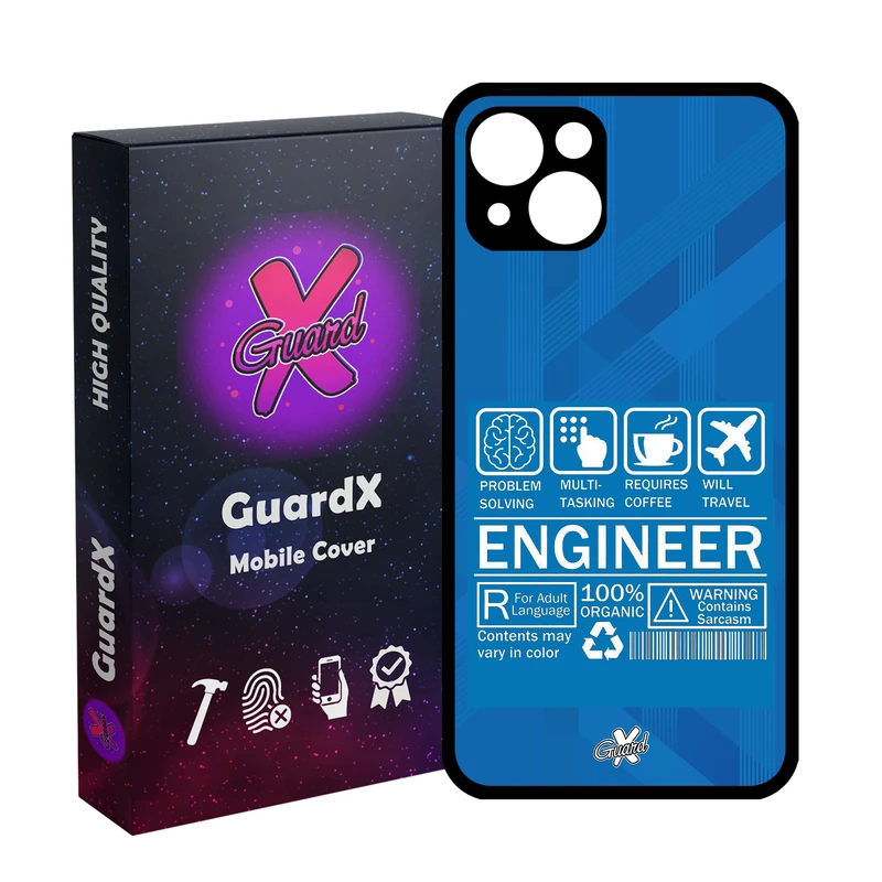 کاور گارد ایکس طرح مهندس مدل Glass10538 مناسب برای گوشی موبایل اپل iPhone 13