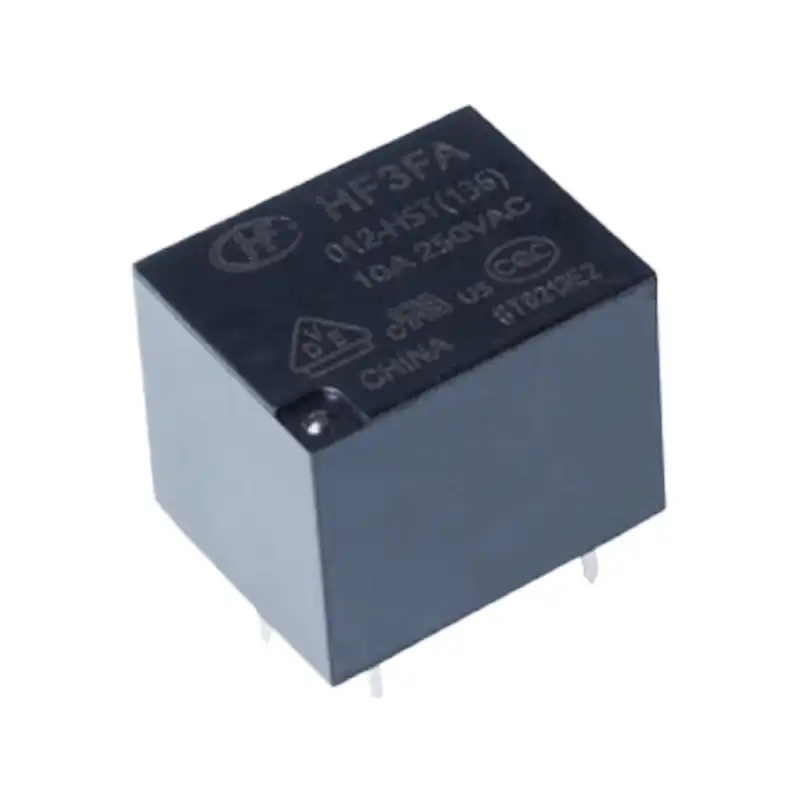 رله الکترونیکی 12 ولت 10 آمپر هونگفا مدل HF3FA/012-HST(136)