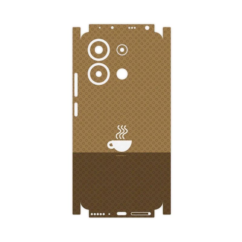 برچسب پوششی ماهوت مدل Minimal Cup of Coffee Icon-FullSkin مناسب برای گوشی موبایل شیائومی Redmi Note 13 4G