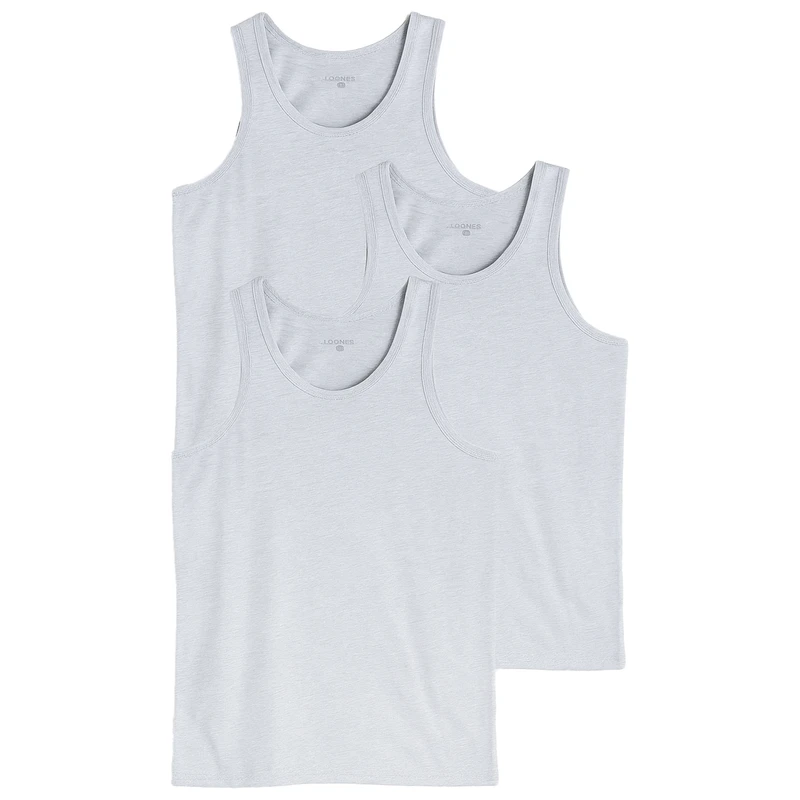 زیرپوش رکابی  یقه گرد مردانه ال سی وایکیکی مدل w5bm45z8 بسته 3 عددی