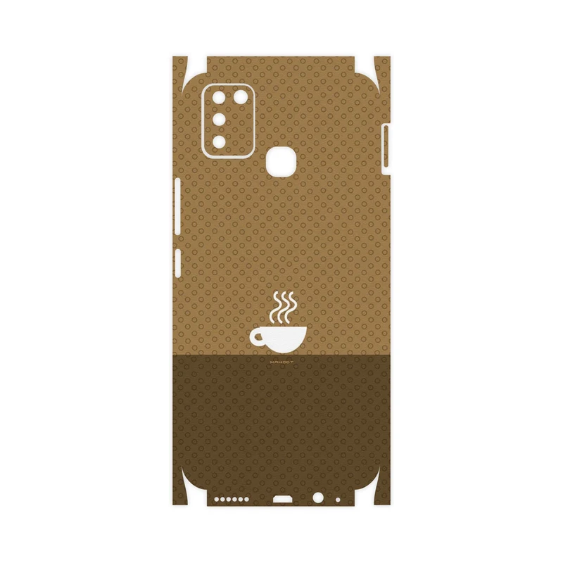 برچسب پوششی ماهوت مدل Minimal Cup of Coffee Icon-FullSkin مناسب برای گوشی موبایل اینفینیکس Smart 6 X657B