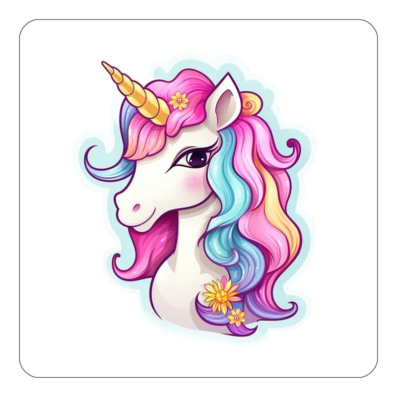 مگنت کاکتی طرح اسب تک شاخ و یونیکورن مدل mp31205