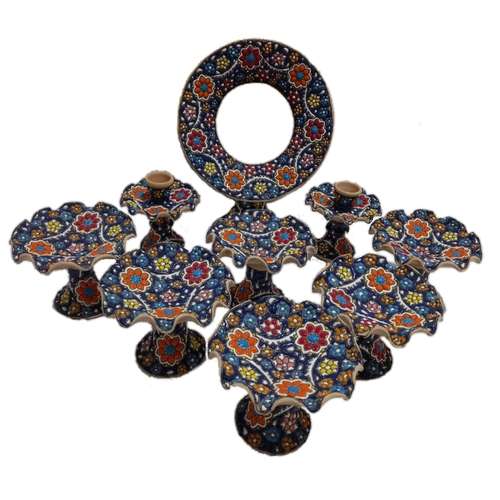 ست هفت سین 9 تکه میناکاری کد 808