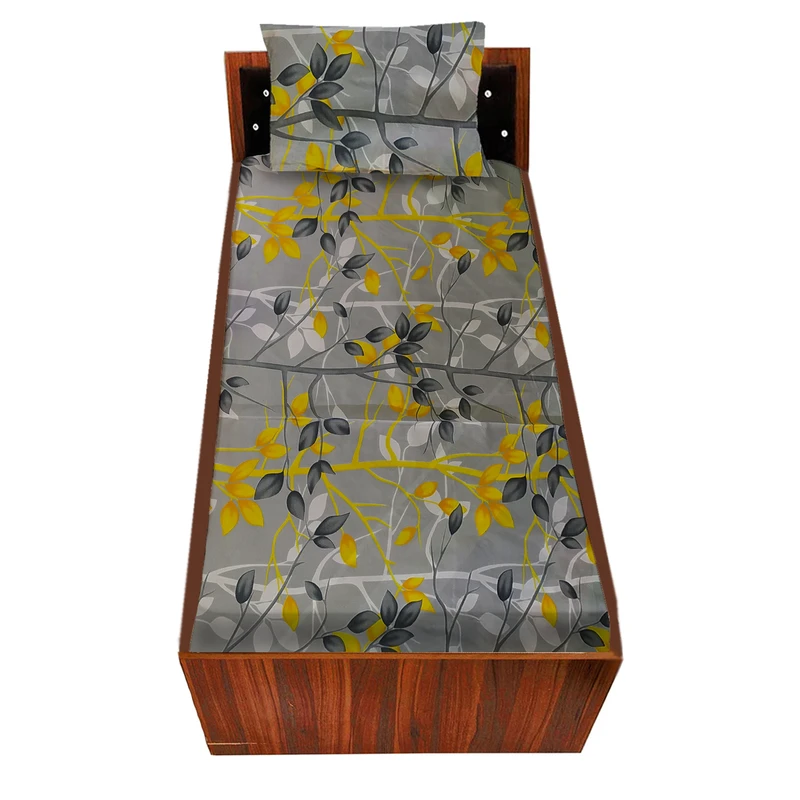 سرویس ملحفه سندس مدل نهال کد F873 یکنفره 2 تکه