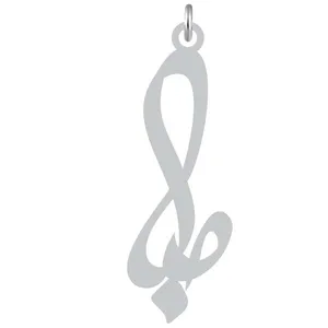 آویز گردنبند نقره کرابو طرح صبا مدل Kn2-812