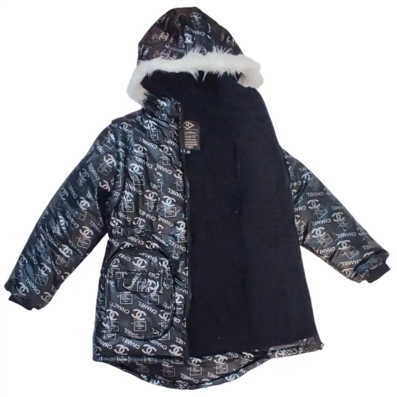 کاپشن دخترانه مدل پافر شو کد A02