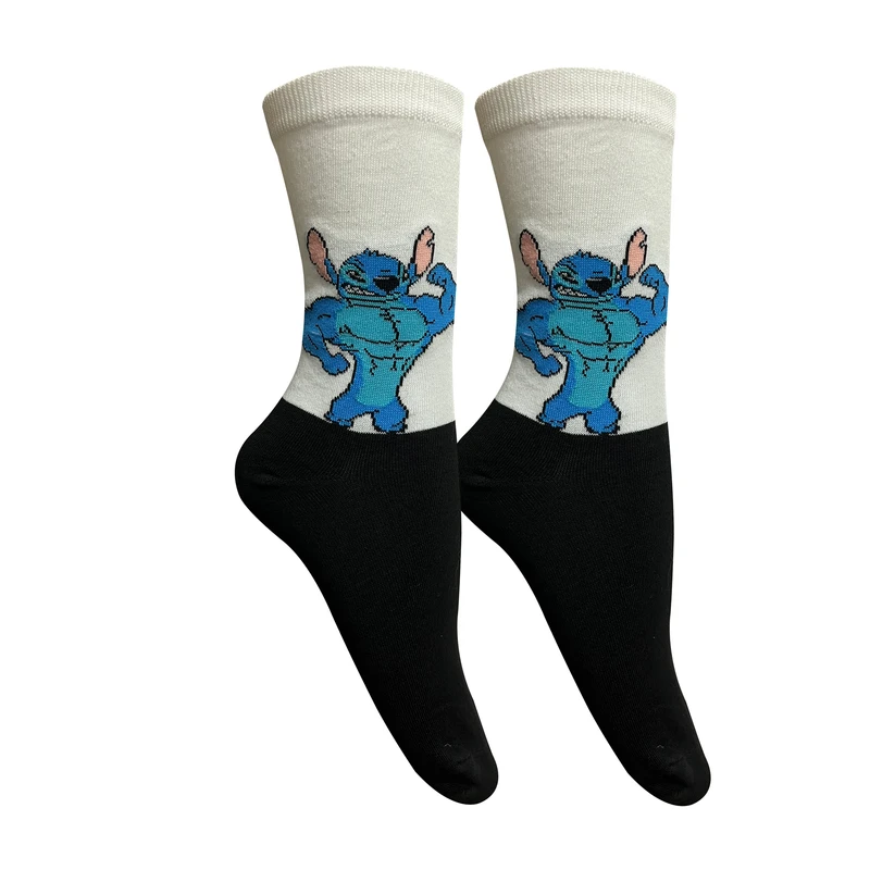 جوراب ساق بلند زنانه تن پوش هنگامه مدل پنبه استیج ورزشکار