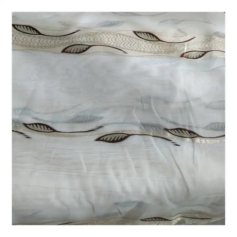 پارچه پرده مدل برگ