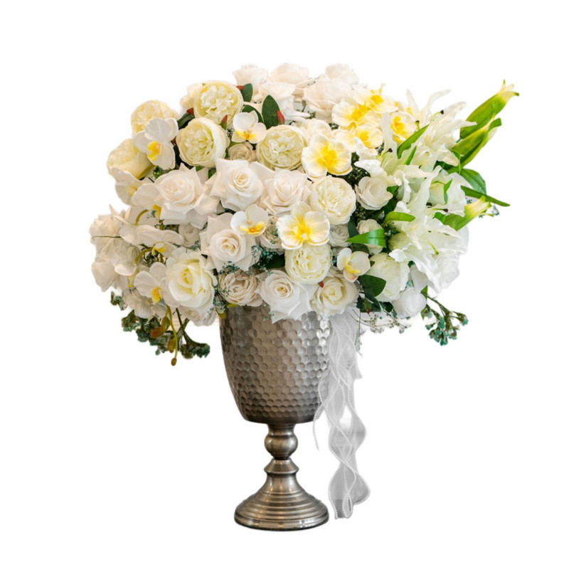 گلدان و گل مصنوعی کد 036