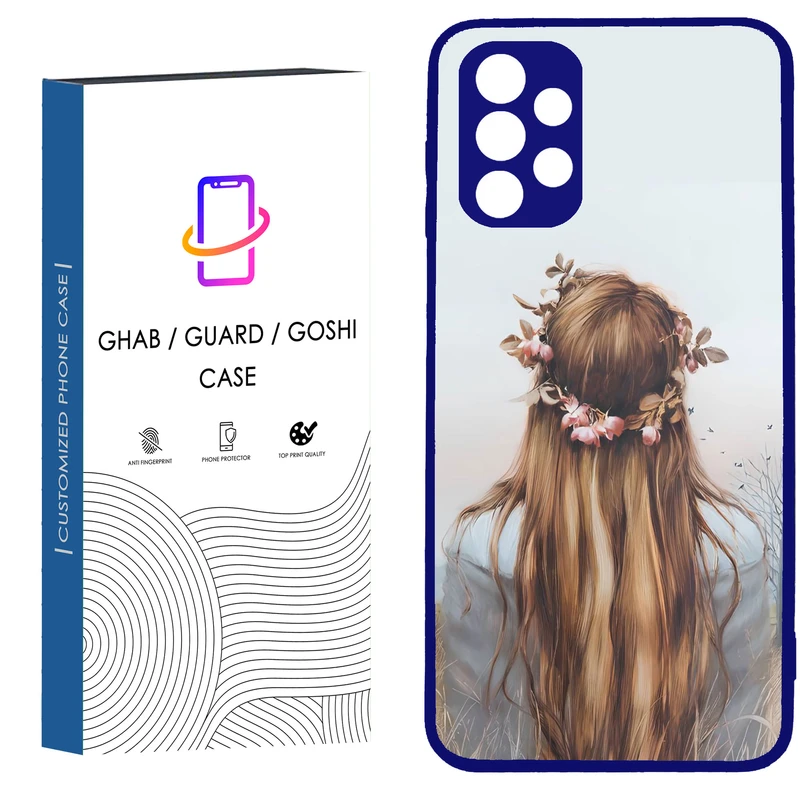 کاور قاب گارد گوشی طرح دخترانه کد - TPU-BNمناسب برای گوشی موبایل سامسونگGalaxy  A32 4G