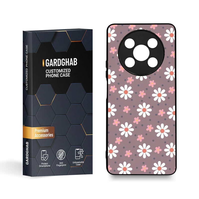 کاور گارد قاب مدل گل مناسب برای گوشی موبایل آنر X9 5G/X9 4G