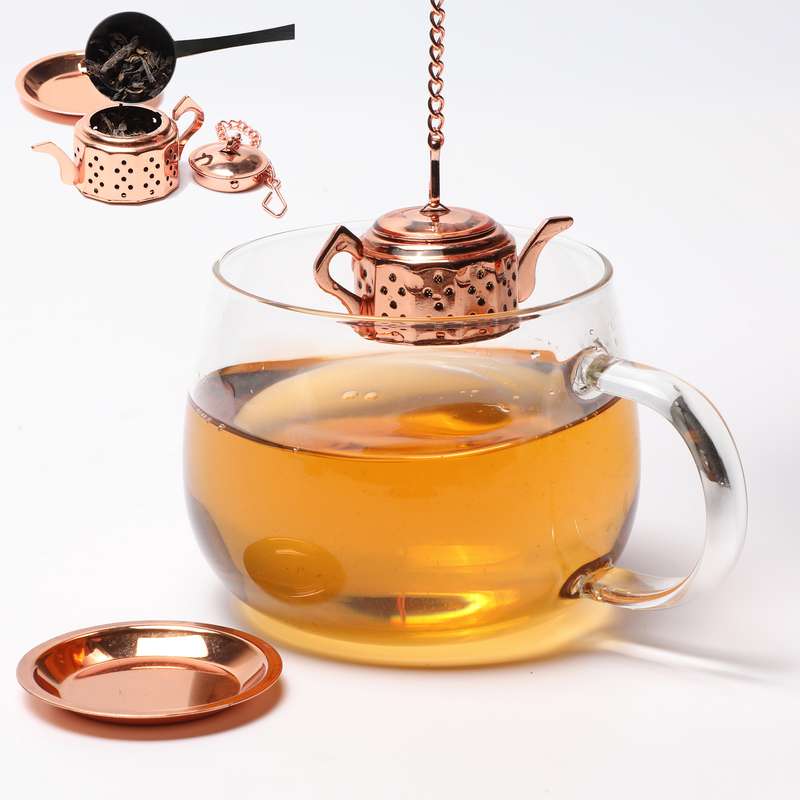 دمنوش ساز جی فی نی مدل TEA POT مجموعه 3 عددی دمنوش ساز جی فی نی مدل TEA POT مجموعه 3 عددی