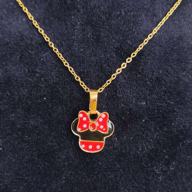 گردنبند دخترانه مدل میکی موس