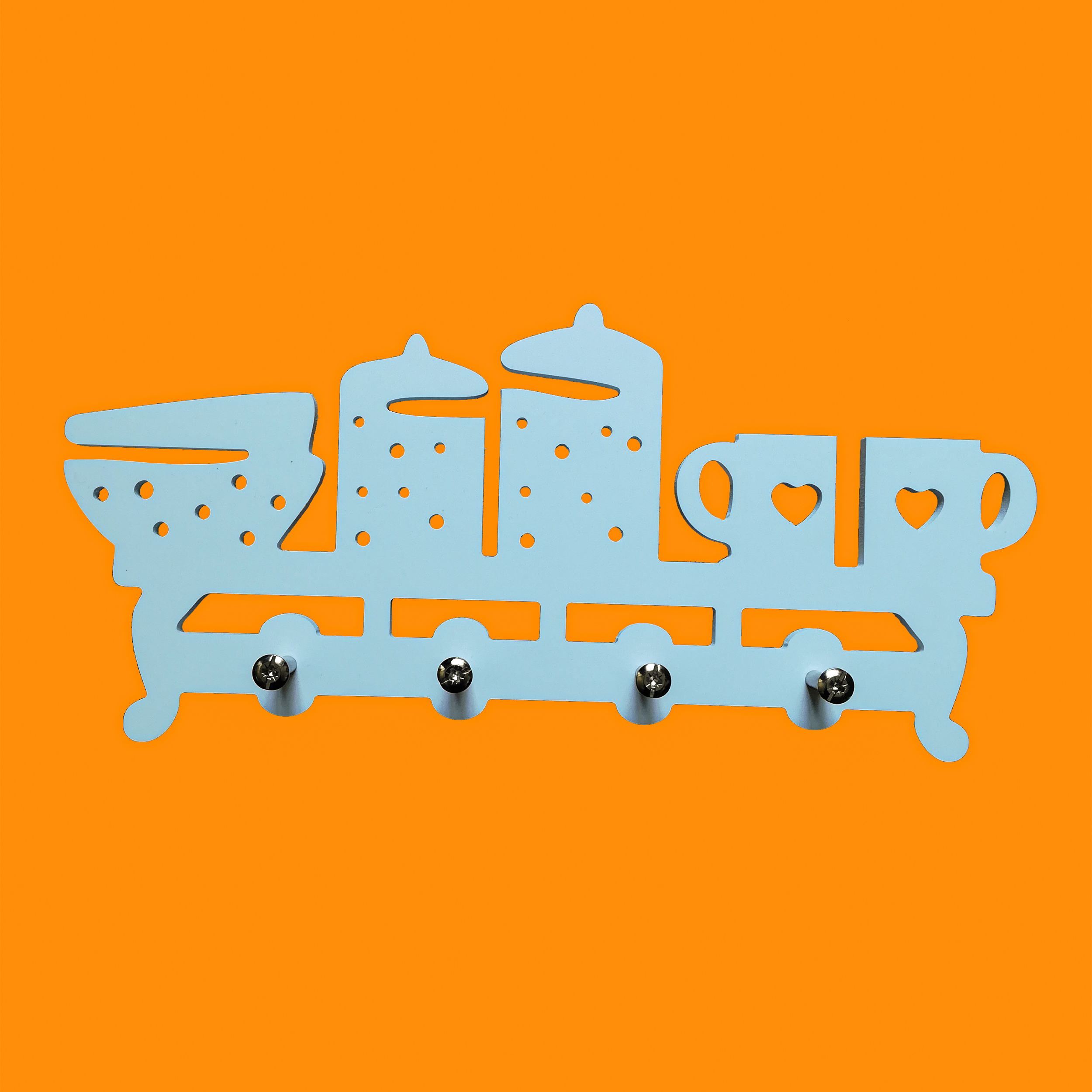 نگهدارنده حوله و دستمال طرح لیوان