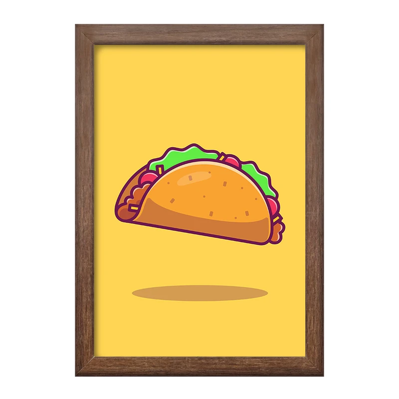 تابلو خندالو طرح فست فود تاکو کد 29466