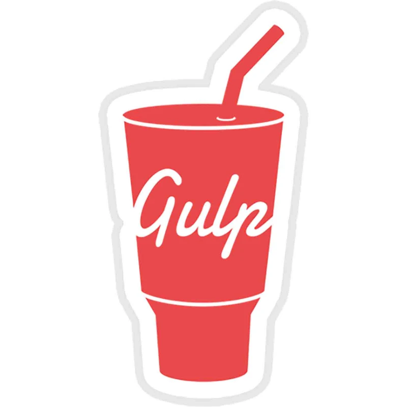 استیکر لپ تاپ طرح gulp کد ST816