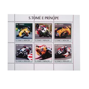 تمبر یادگاری مدل موتورسیکلت کد T-146 مجموعه 6 عددی